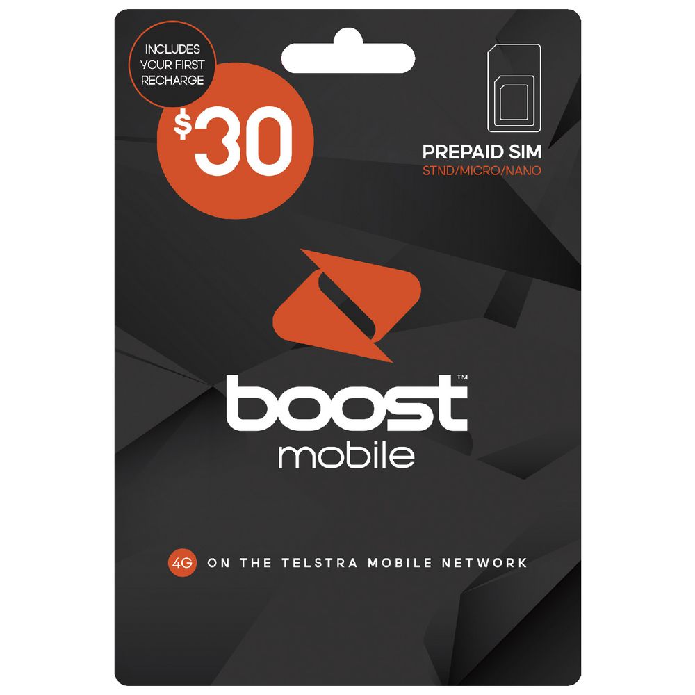 boost pre paid recharge